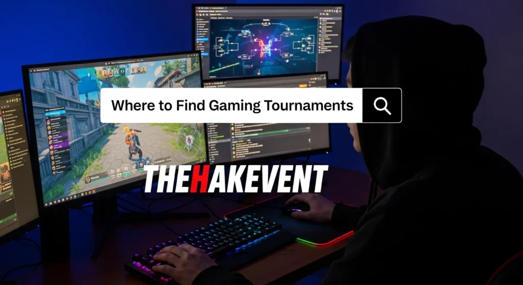 How to Find Gaming Tournaments TheHakEvent and Beyond