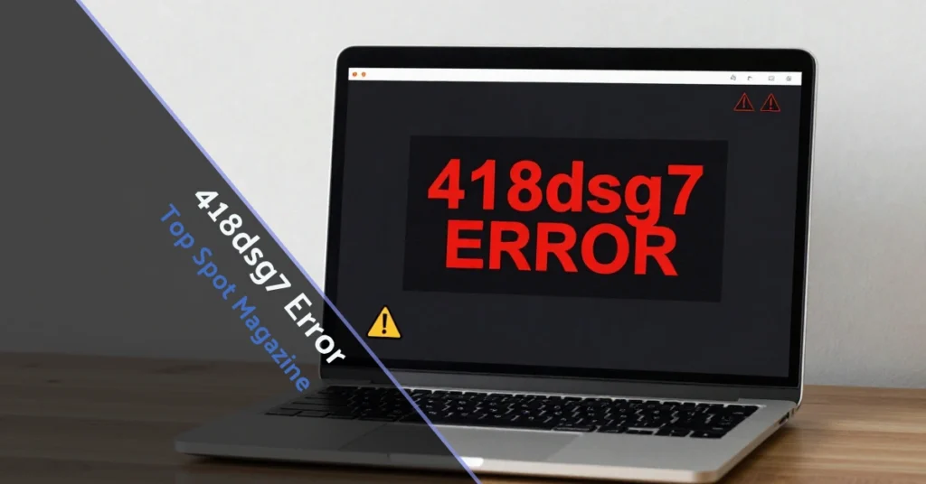 418dsg7 Error Explained