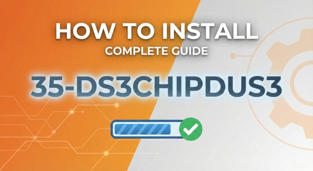 How to Install 35-ds3chipdus3