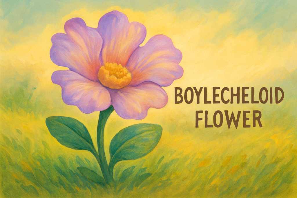 The Mystery of the Boylecheloid Flower
