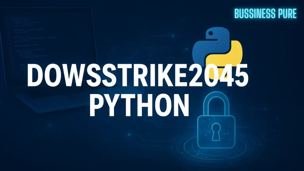 DowsStrike2045 Python: Complete Guide, Safety, Usage